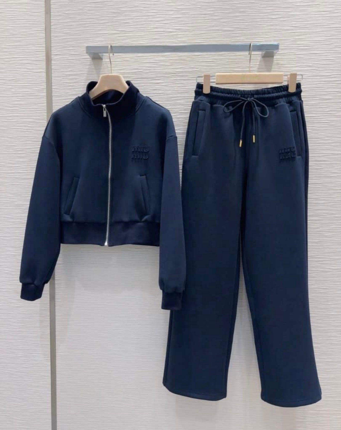Navy blue tracksuit