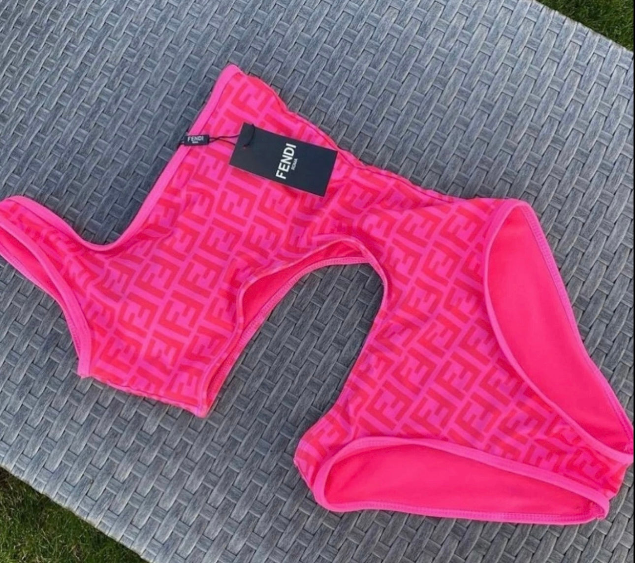 Pink swimsuit in stock