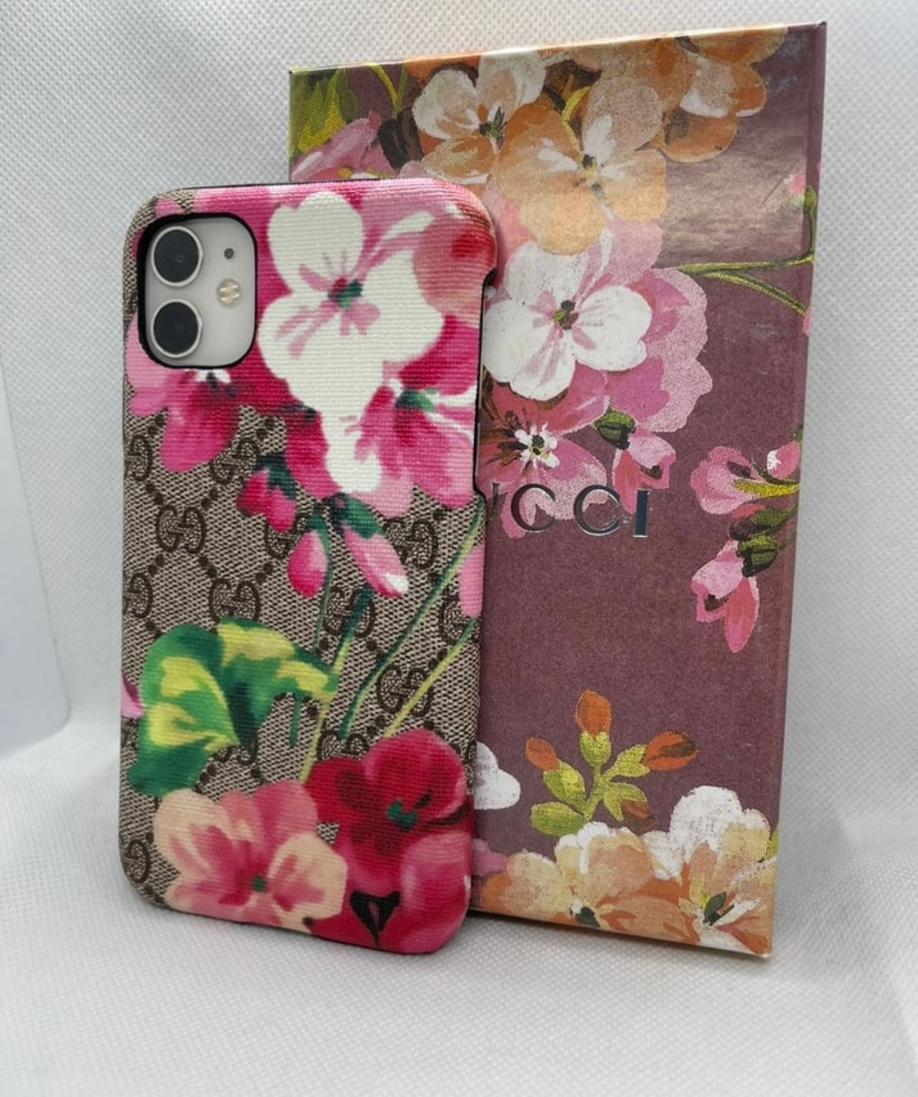 Pink floral case