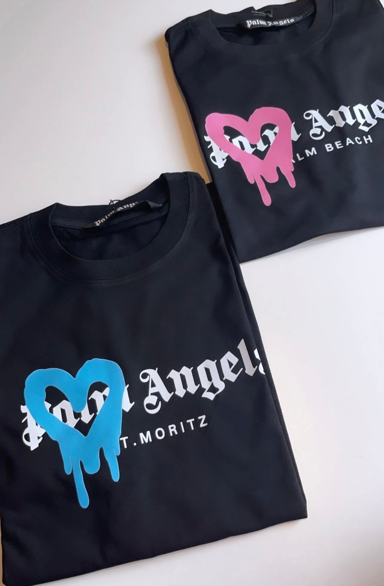 Black & blue top