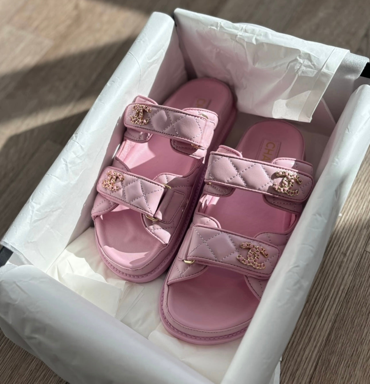 Baby Pink Sandals