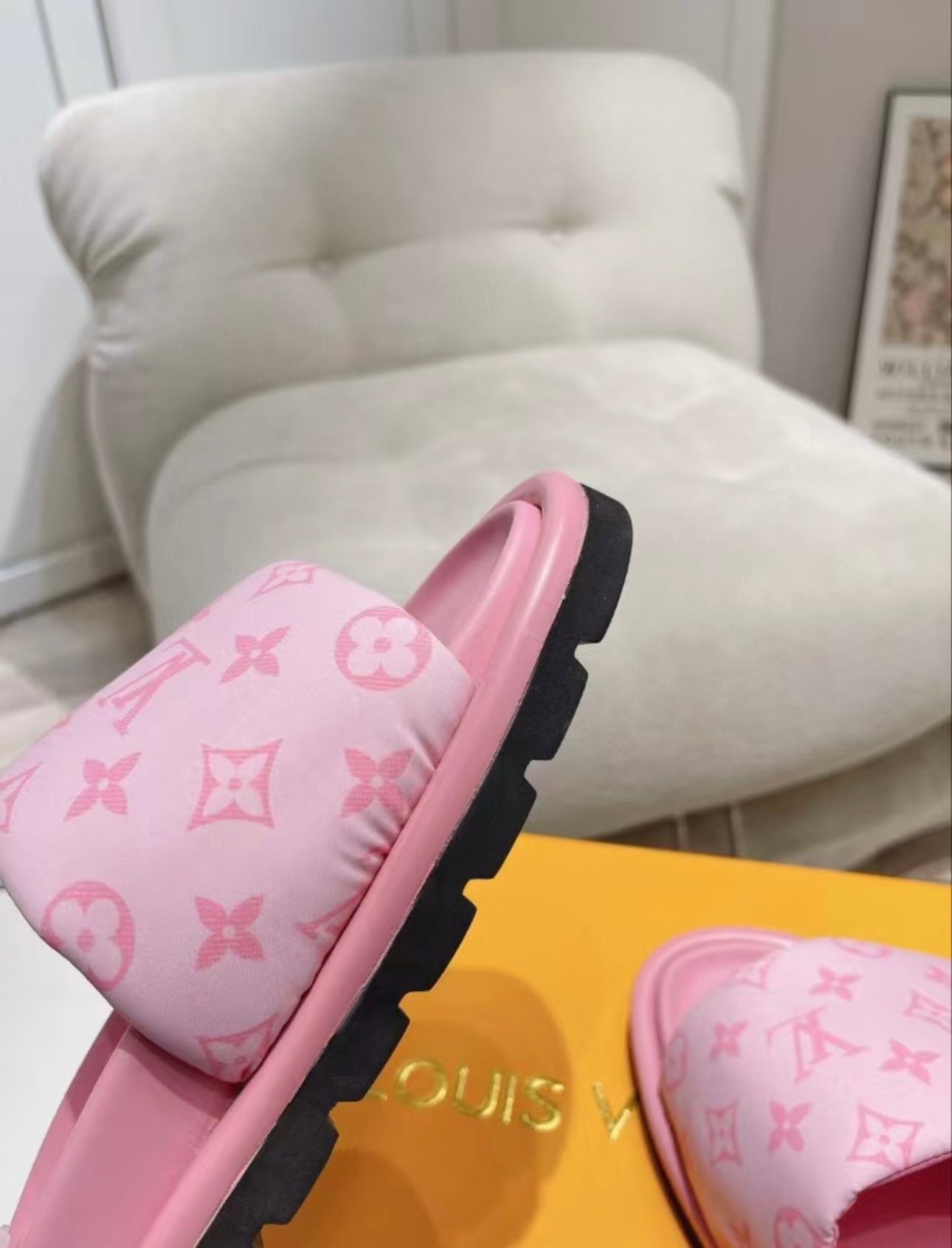 Baby pink sliders