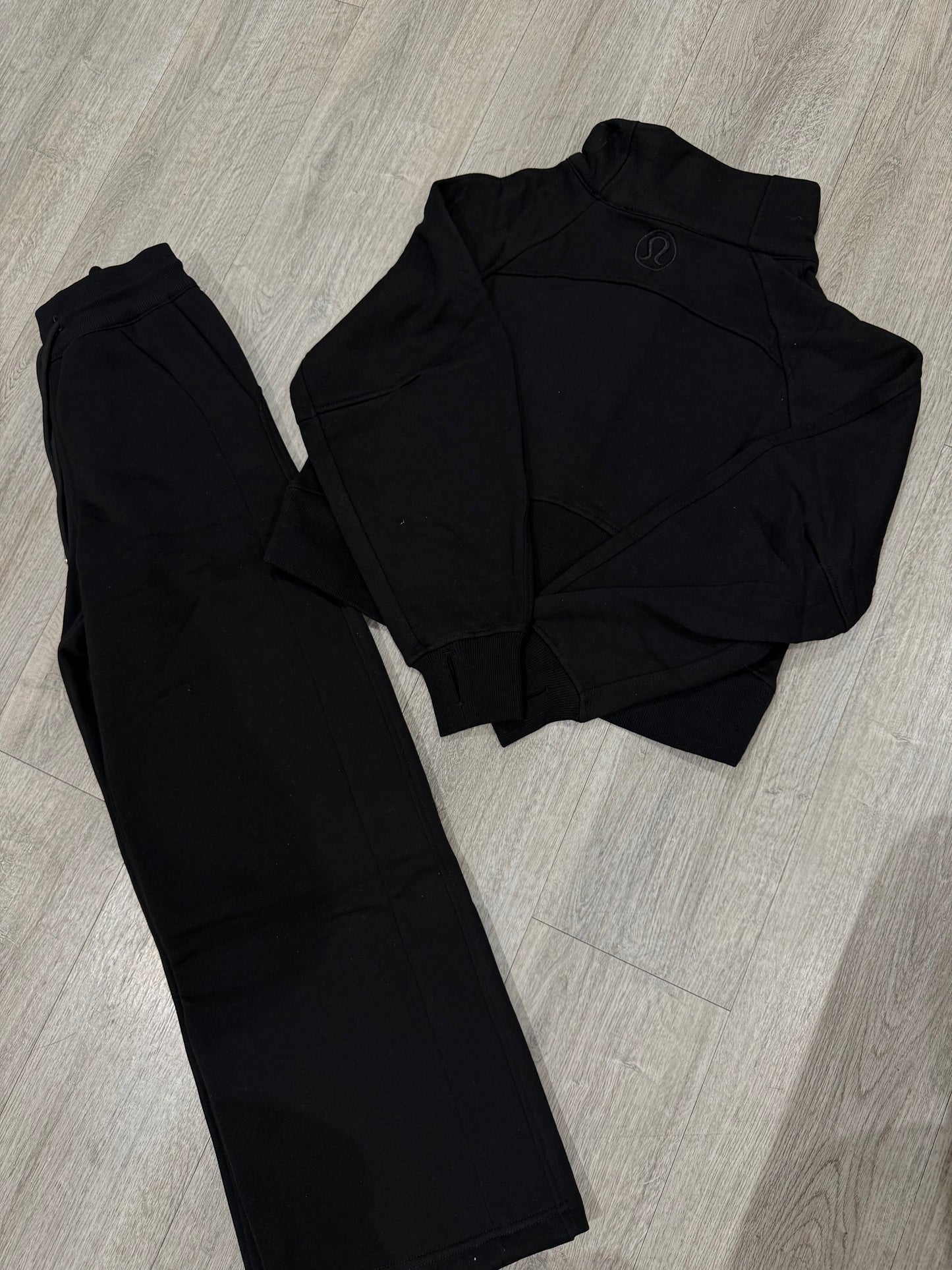 Black tracksuit