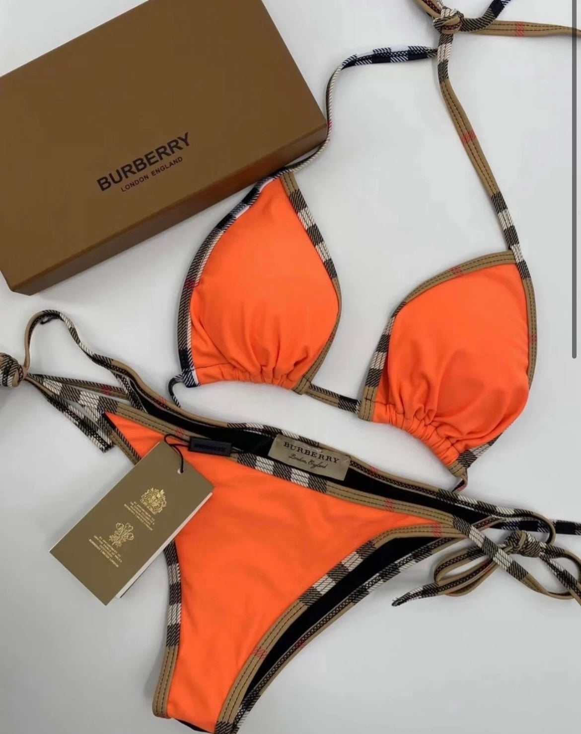 Orange bikini