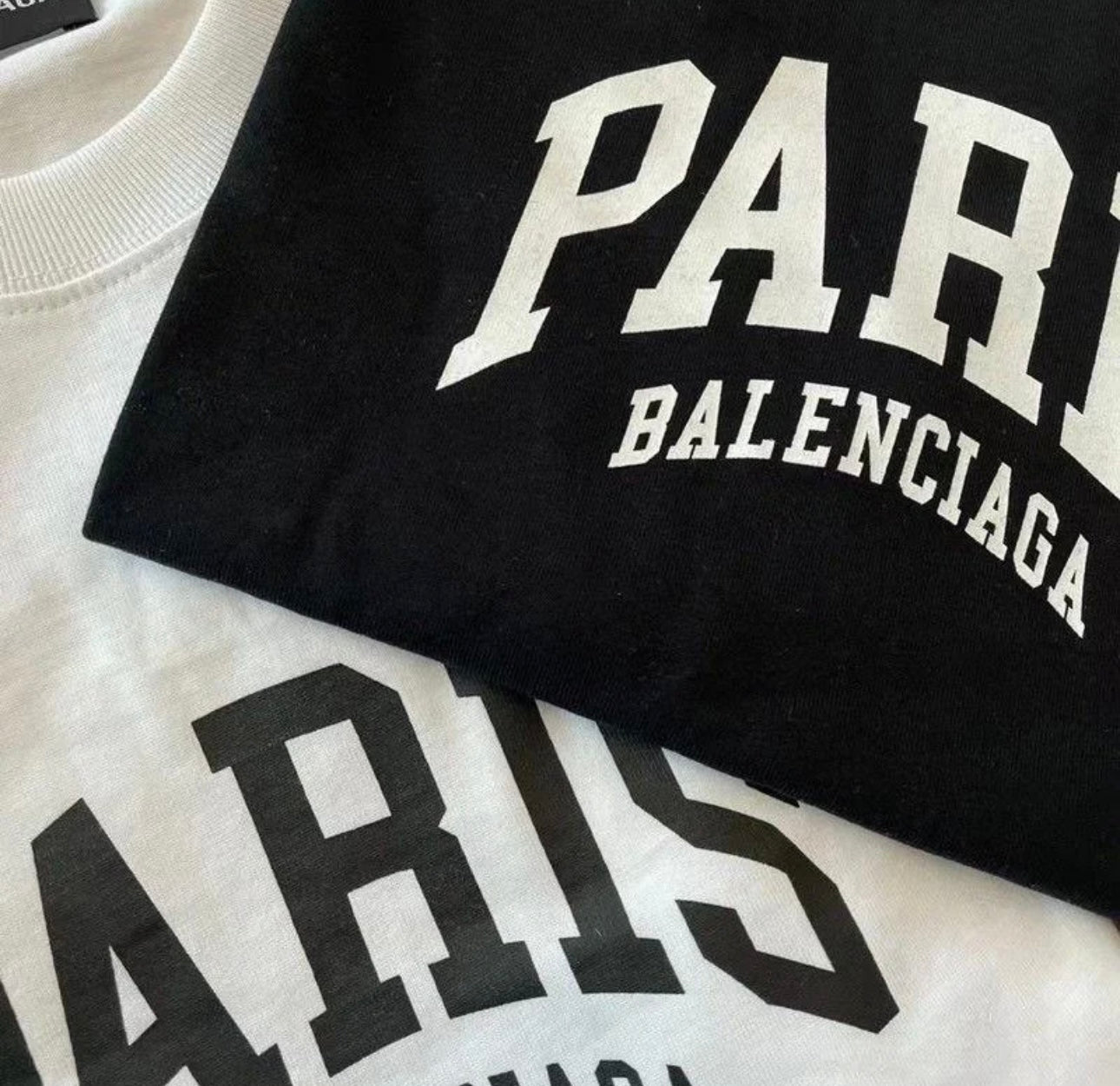 Black & white tee