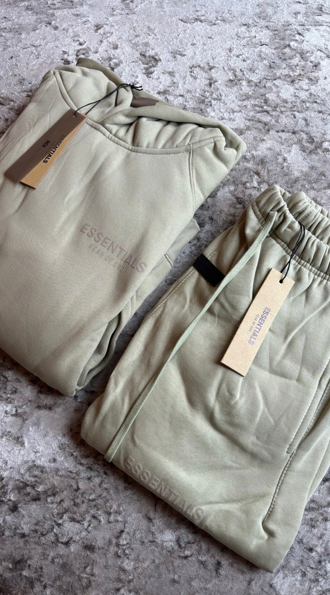 Green tracksuit in stock