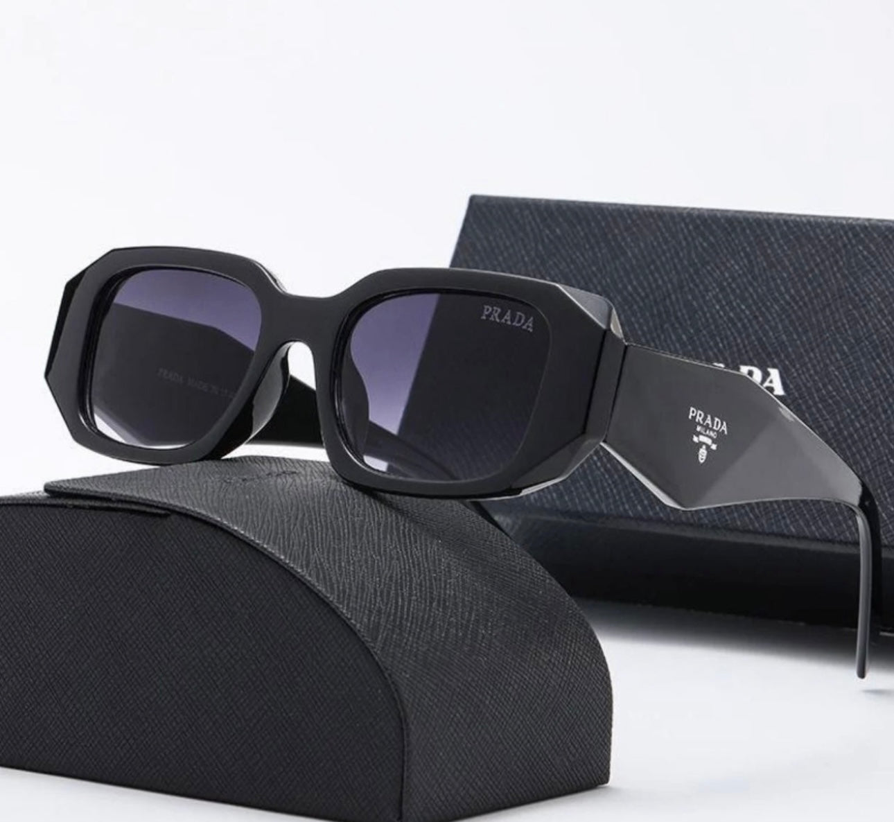 Black sunglasses in stock