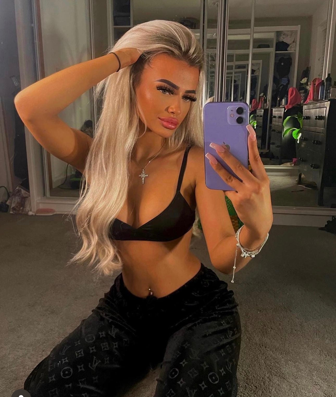 Black joggers