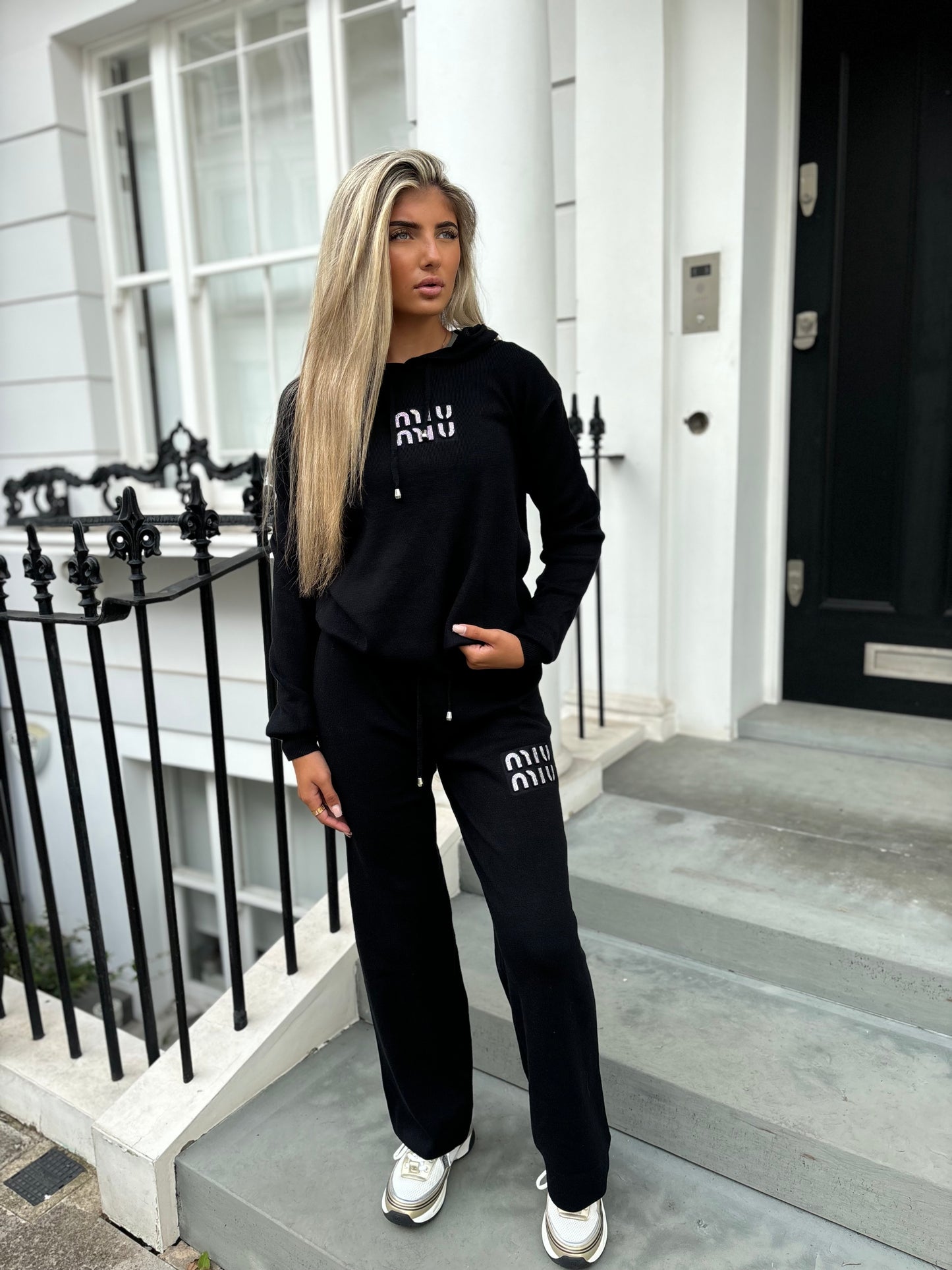 Black tracksuit