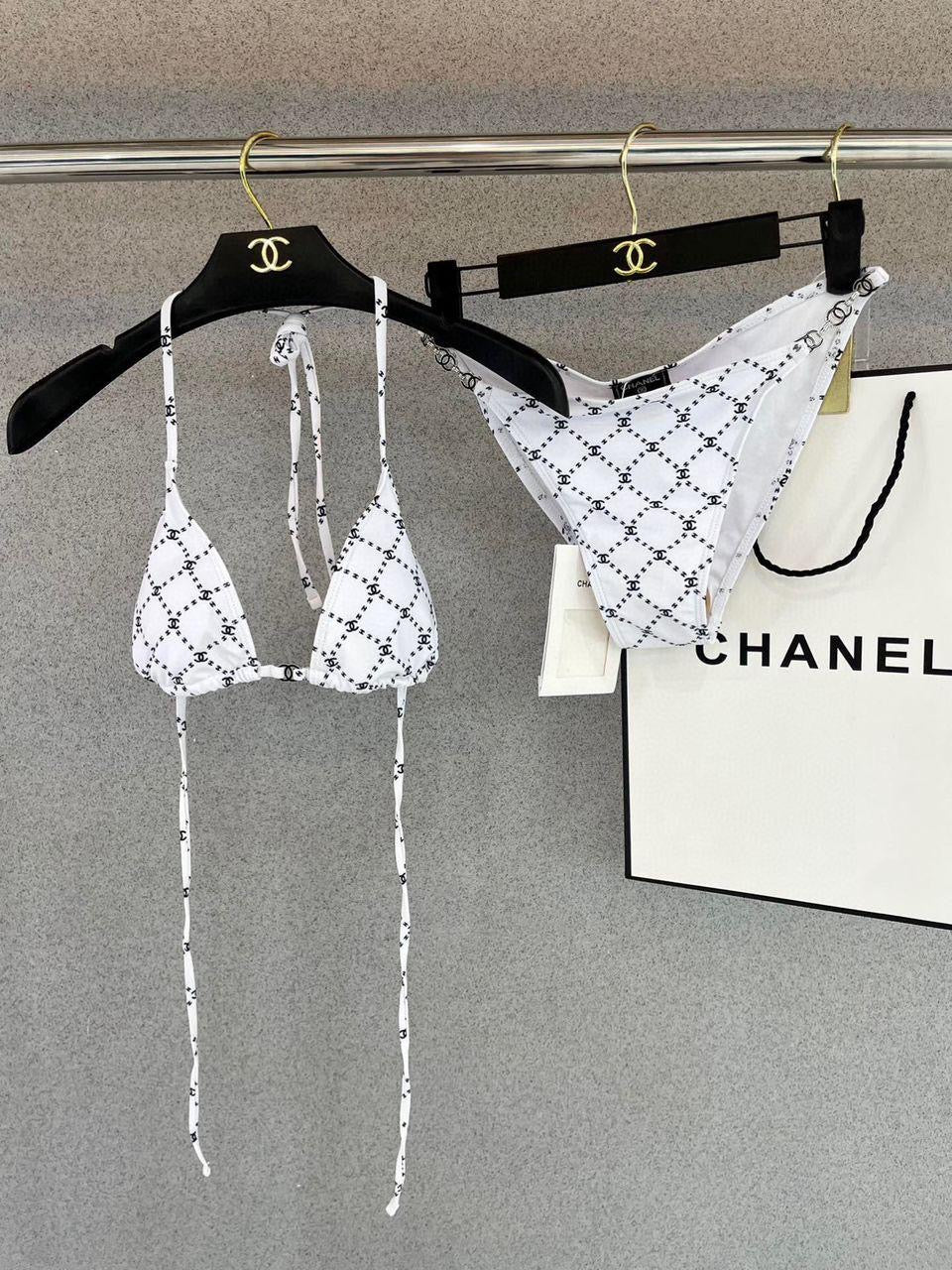 White bikini