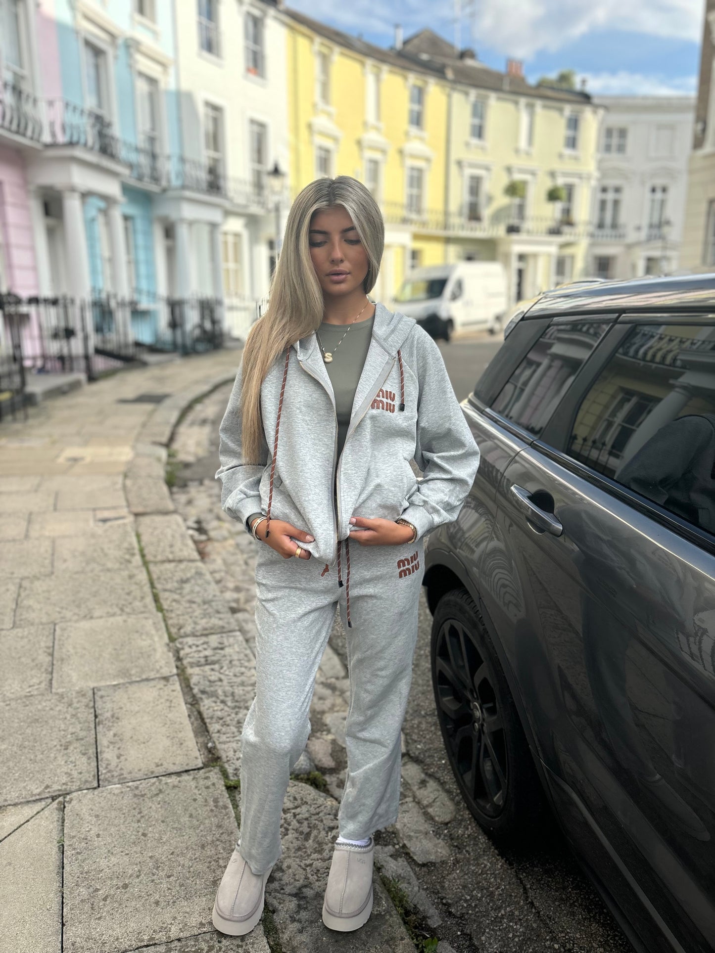 Light grey tracksuit