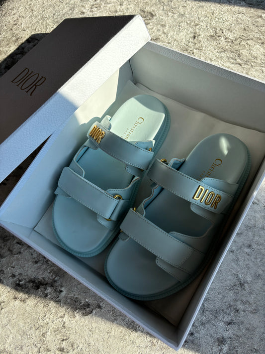 Light blue slides