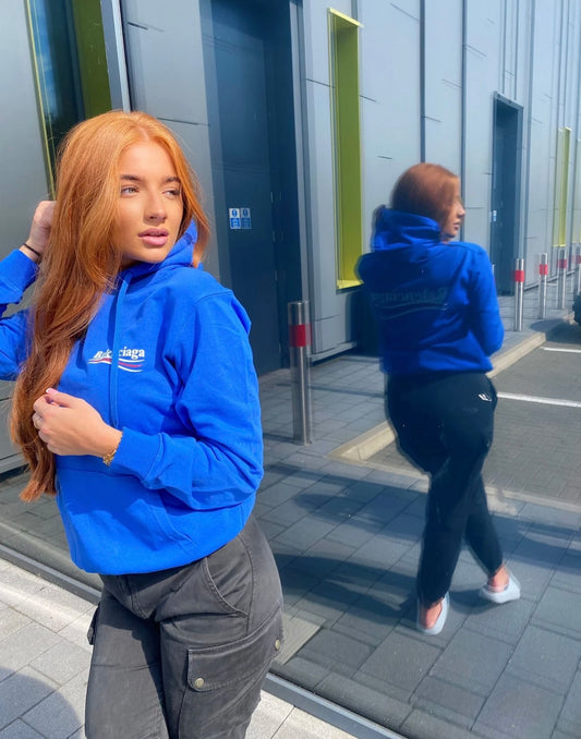 Royal blue hoodie