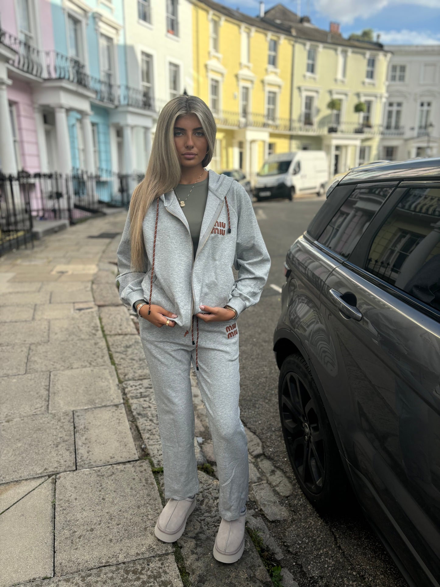 Light grey tracksuit