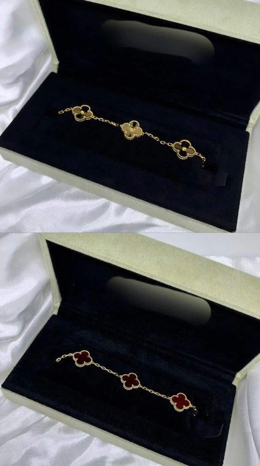 Gold & Red  bracelet