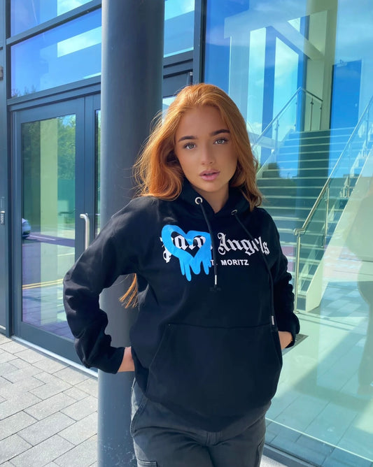 Black & blue hoodie