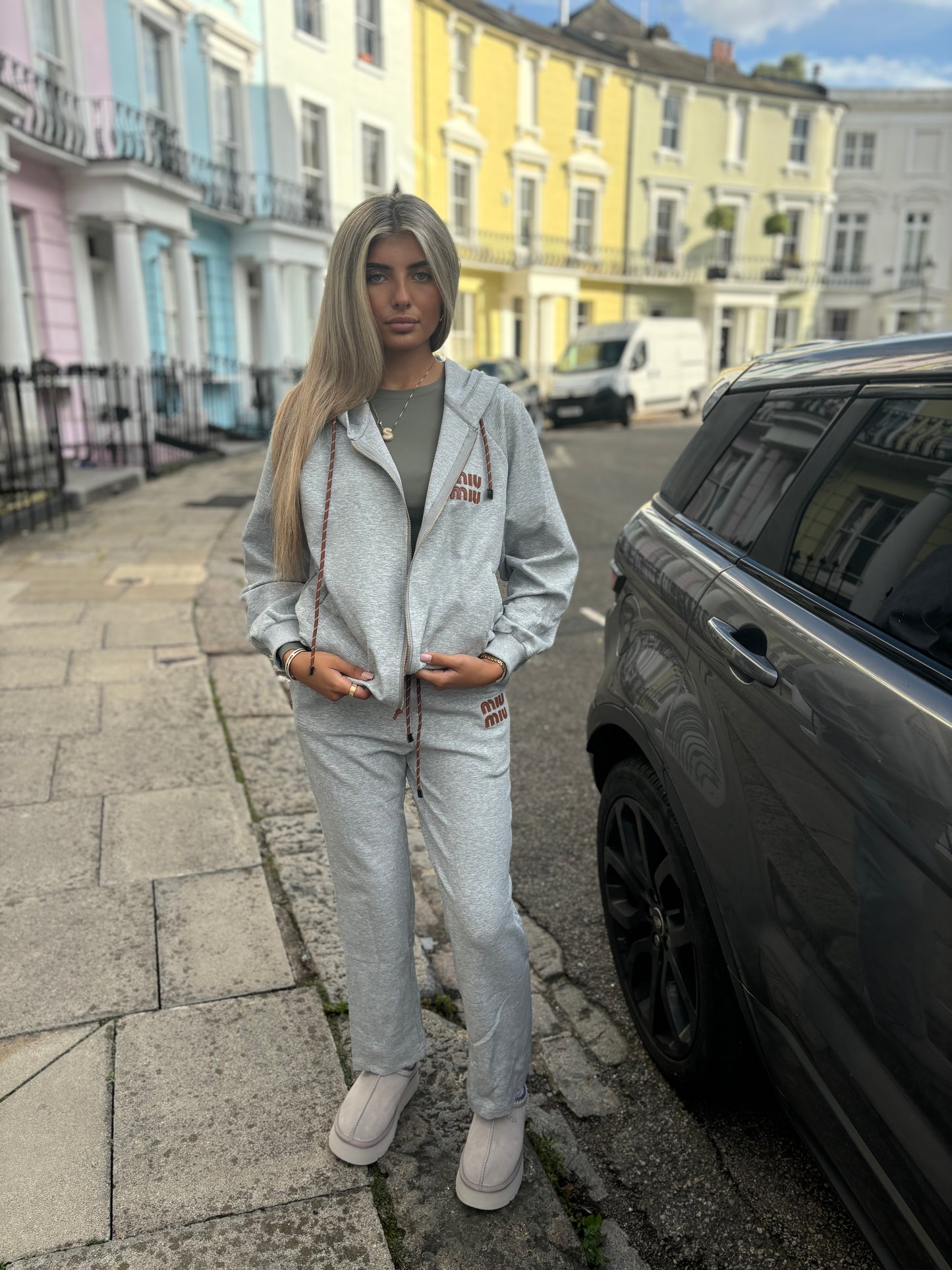 Light grey tracksuit