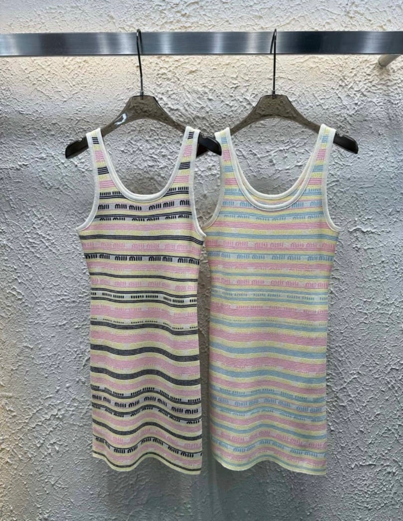 Pink & yellow dress