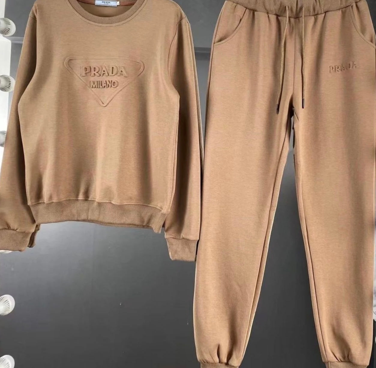 Brown tracksuit