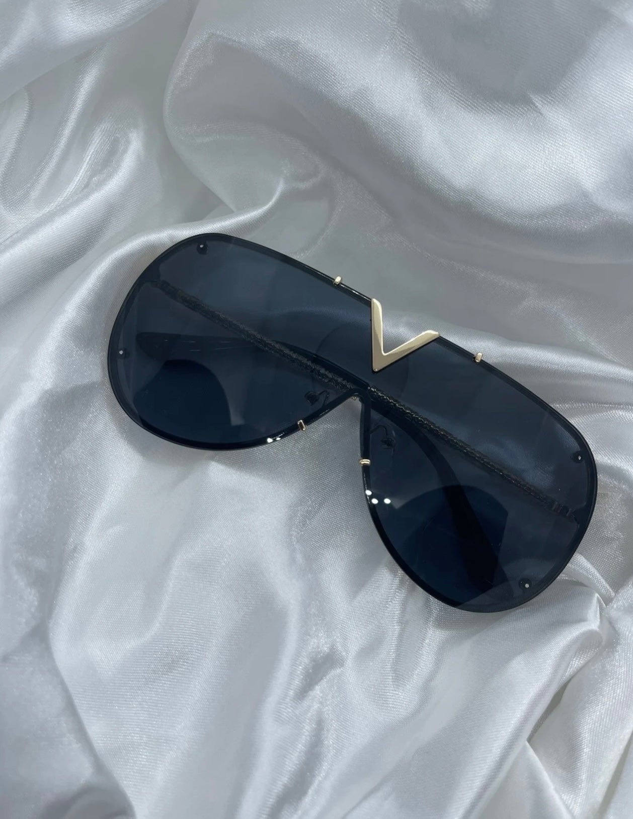 Black & gold sunglasses