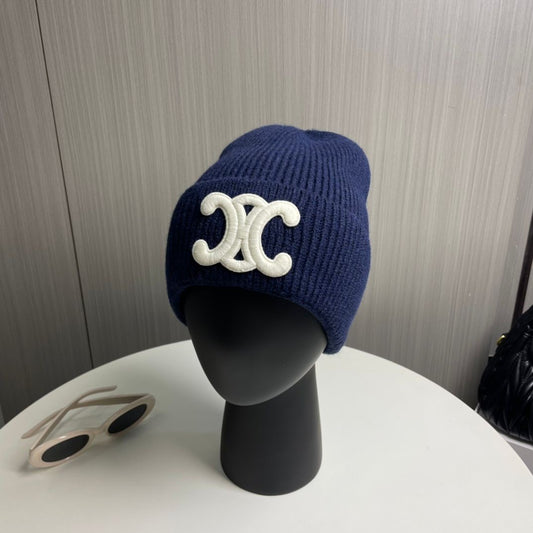 Navy blue beanie