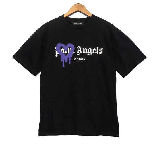 Black & purple tee