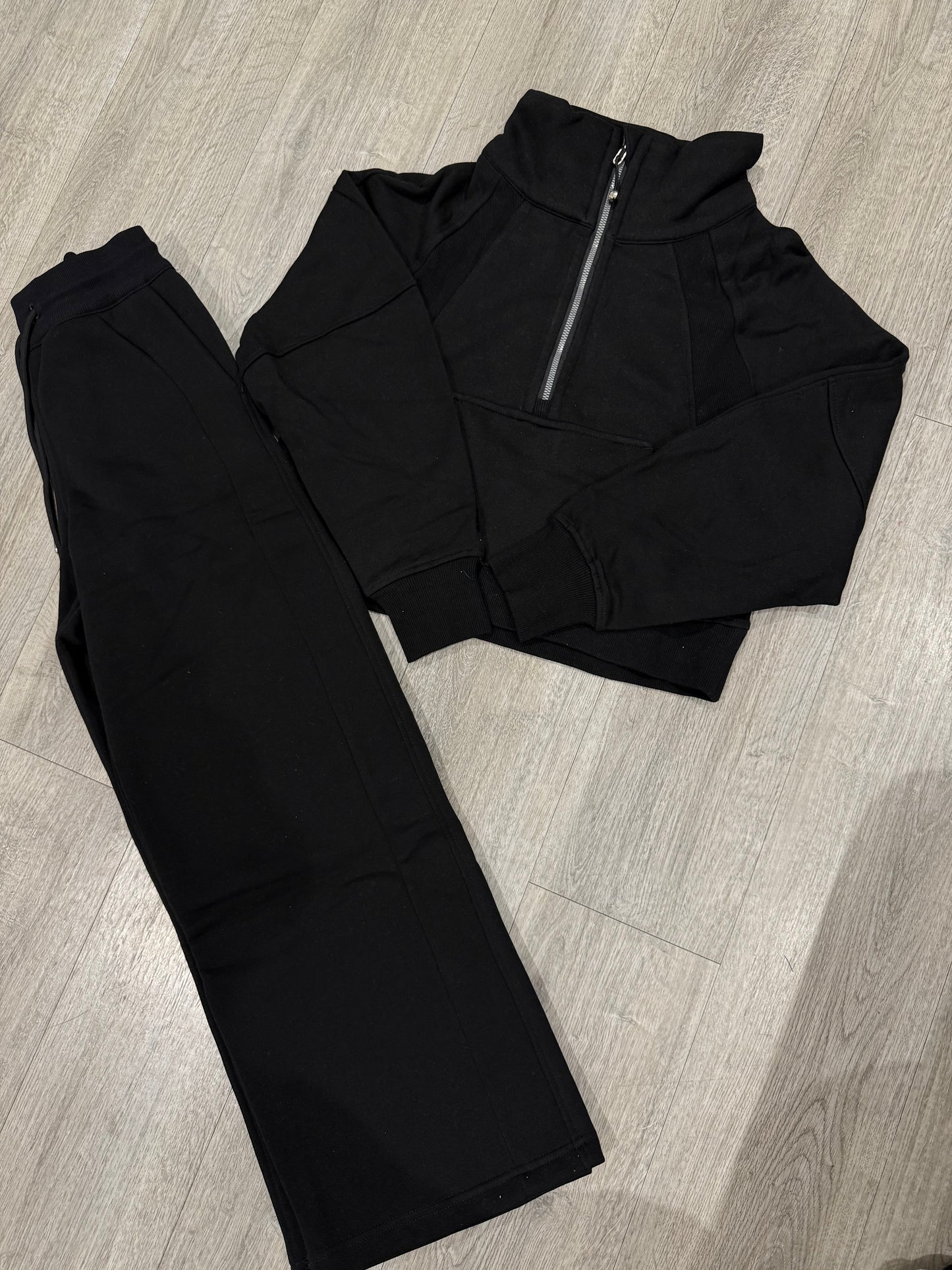 Black tracksuit