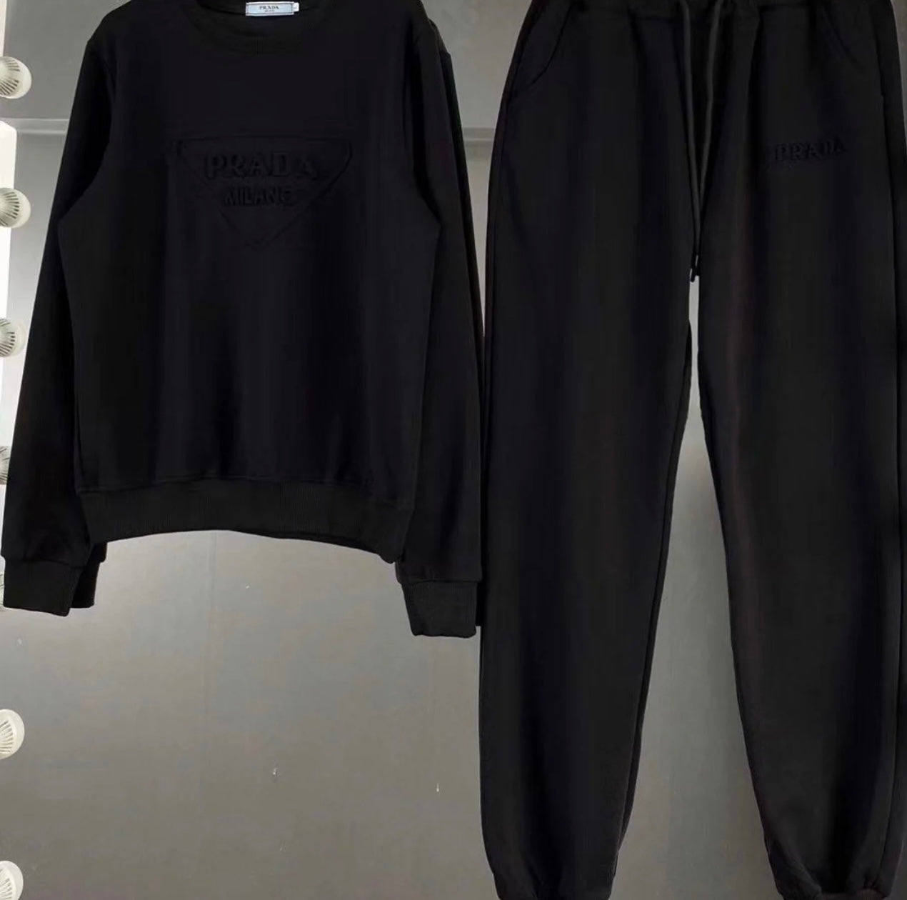 Black tracksuit