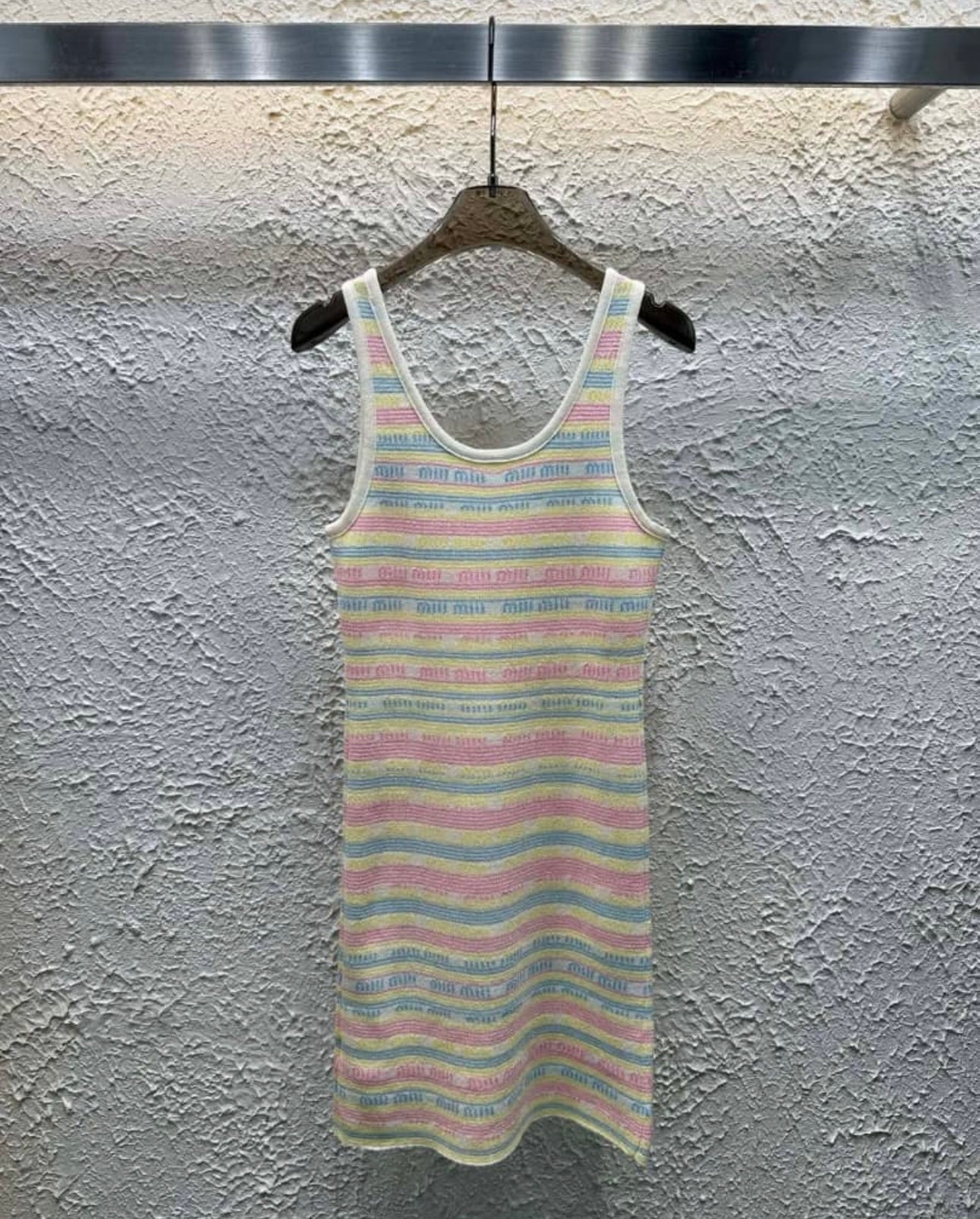 Pink & yellow dress