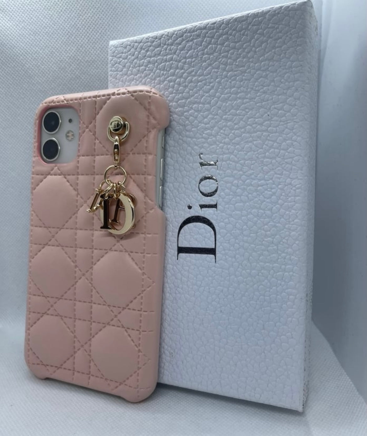 Pink D phone case