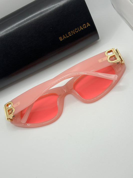 Baby pink sunglasses