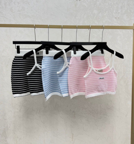 Black, blue & pink co-ords