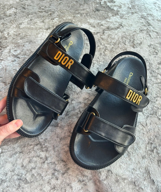 Black sandals