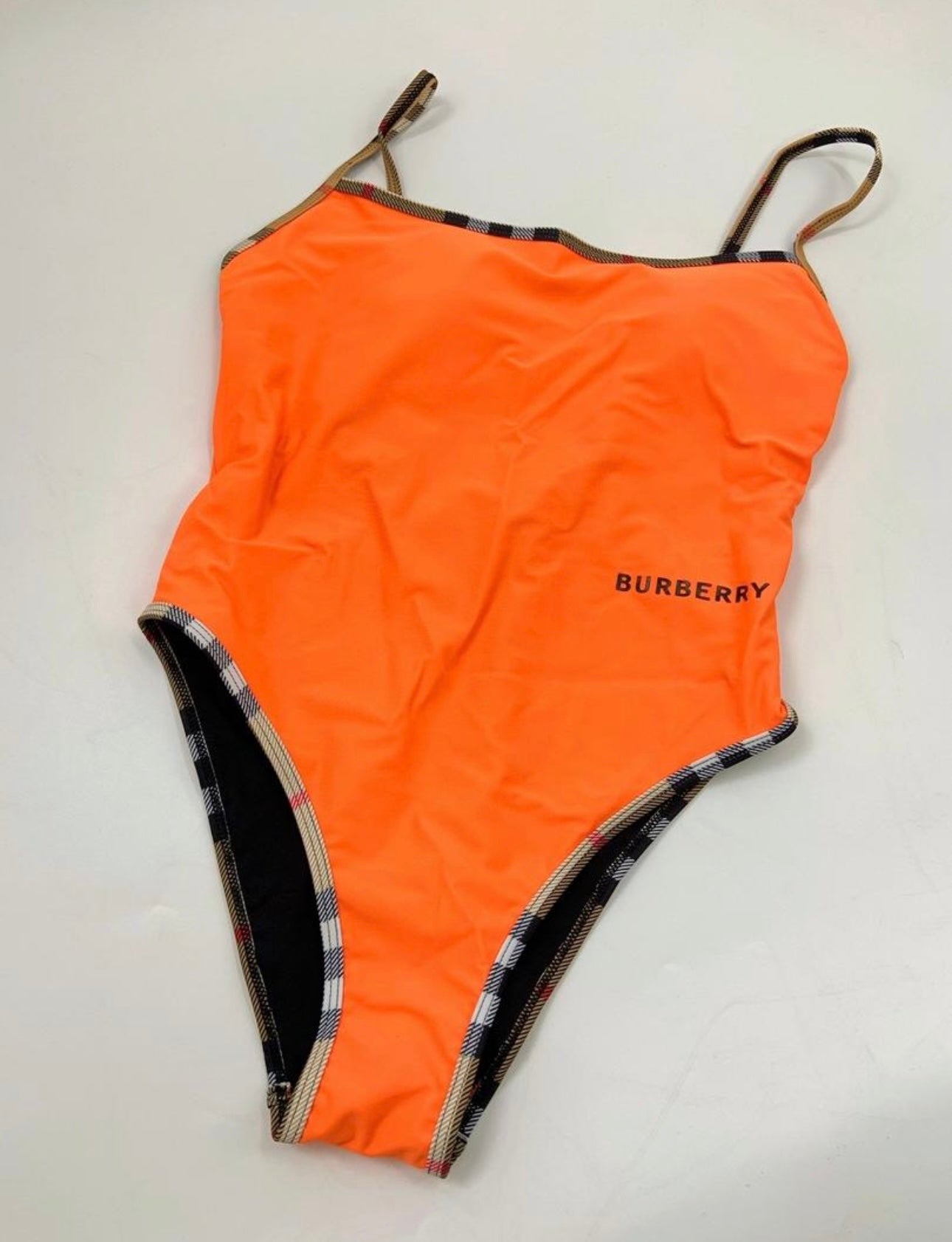 Orange swimsuit