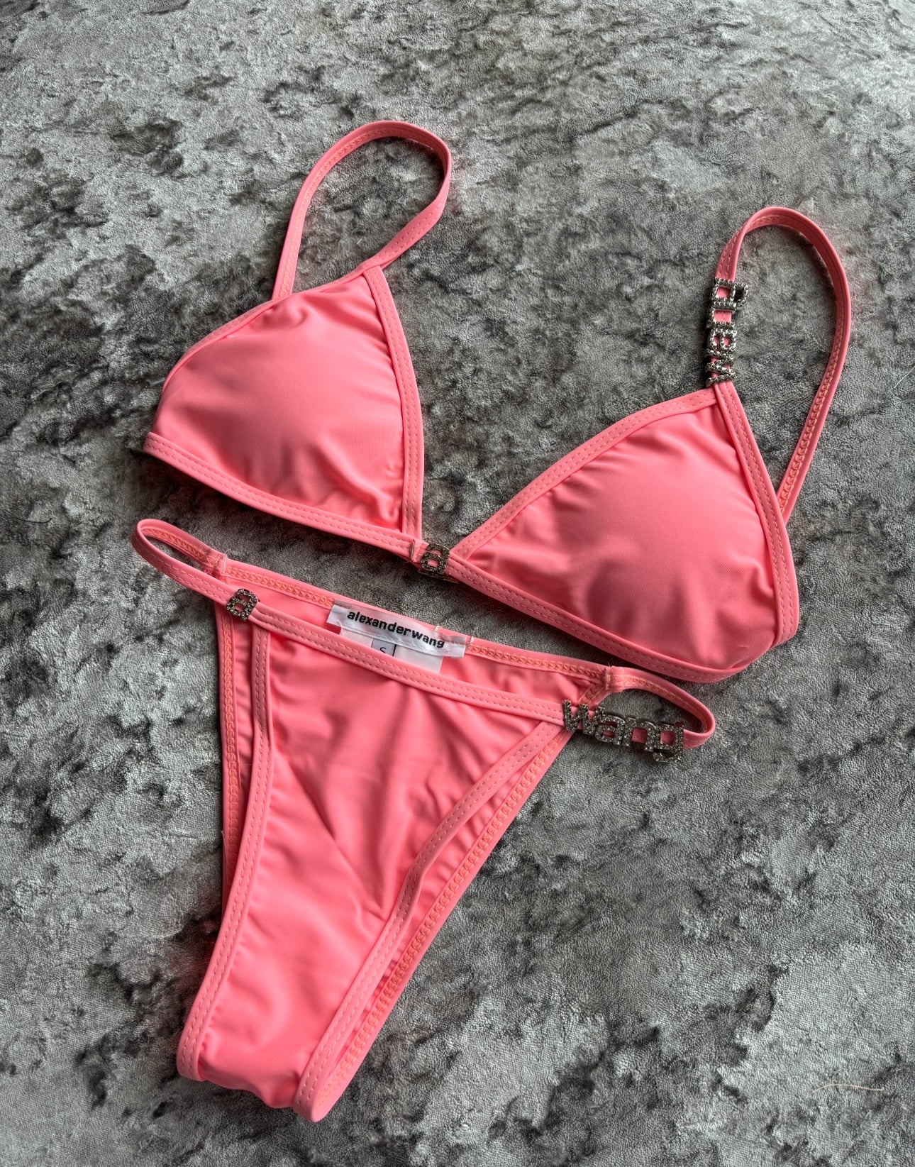 Baby pink bikini