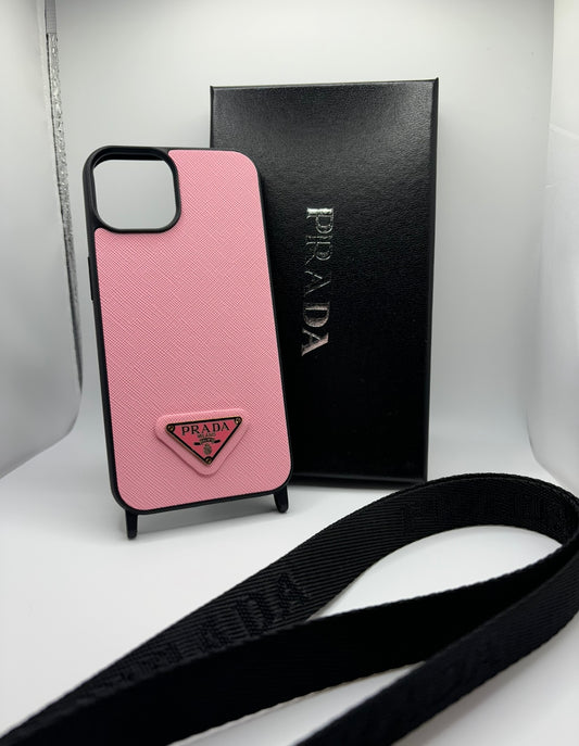 Pink phone case