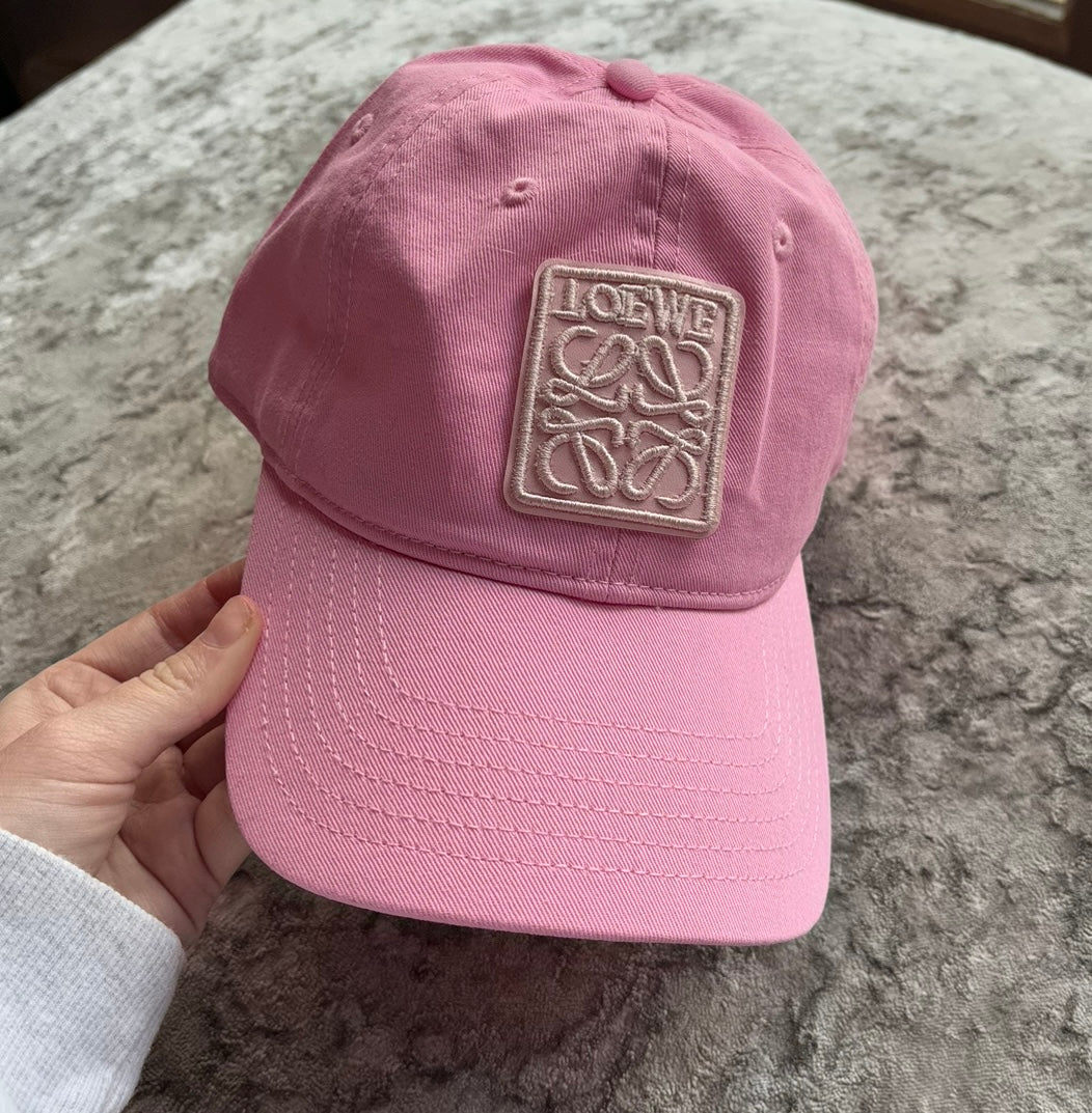 Baby pink cap