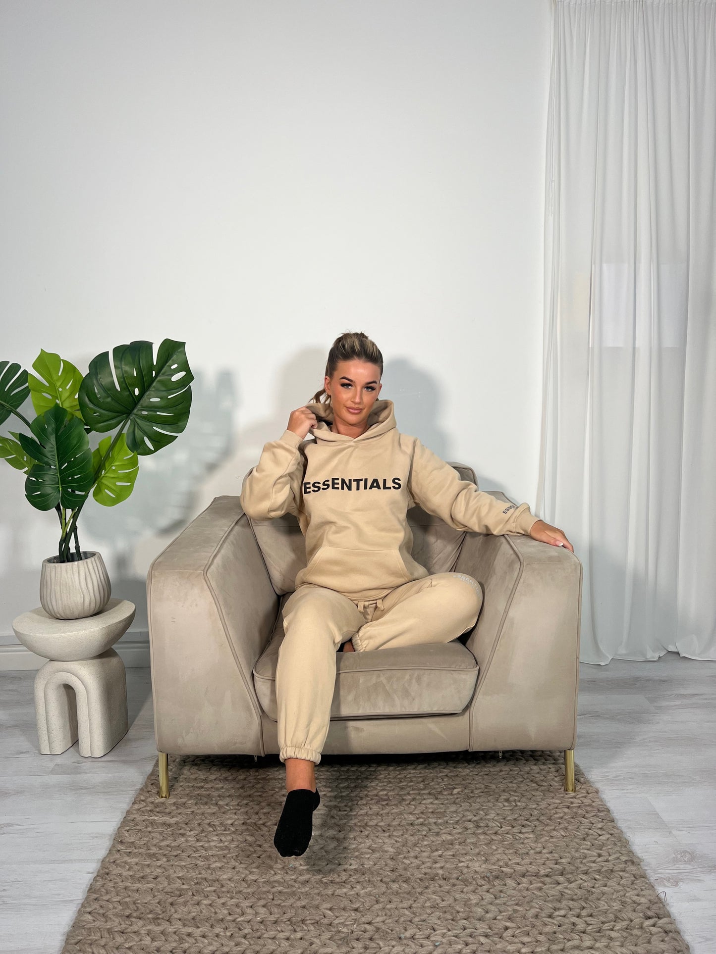 Nude tracksuit