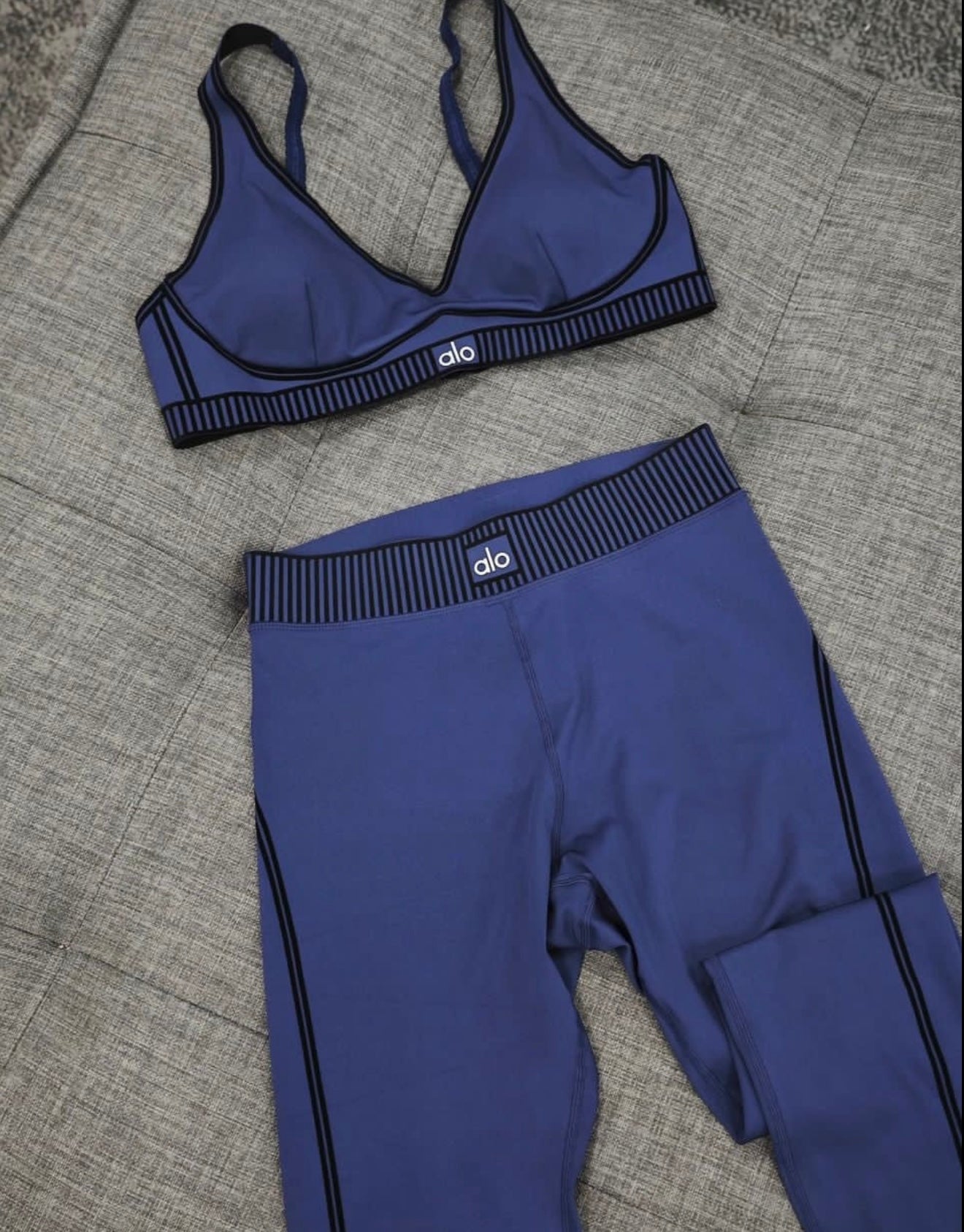 Navy leggings set in stock