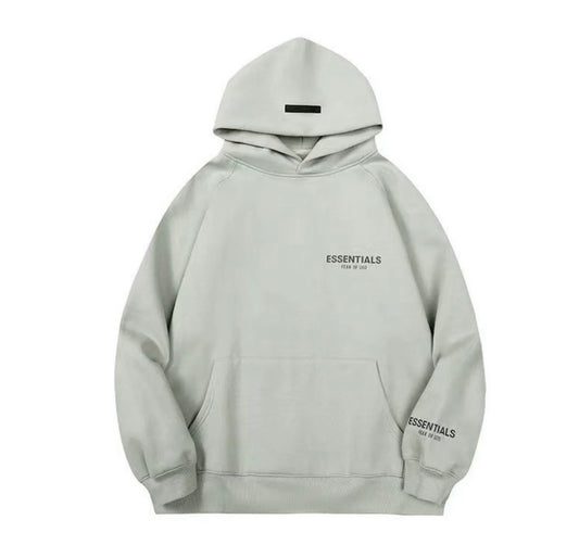 Light green E hoodie