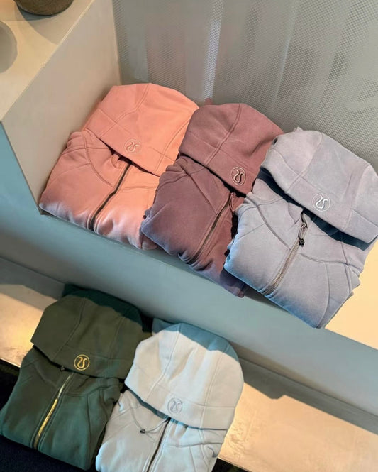 Scuba zip up jumpers