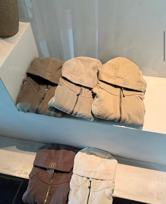 Scuba zip up jumpers