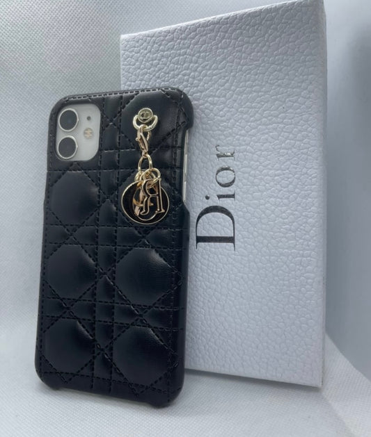 Black D phone case