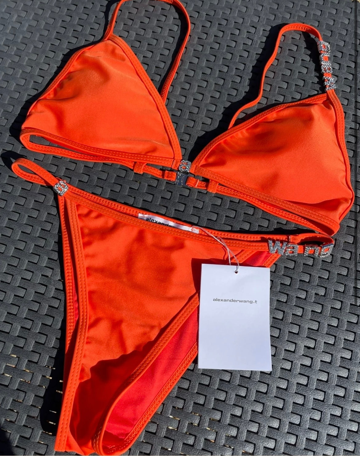 Orange bikini