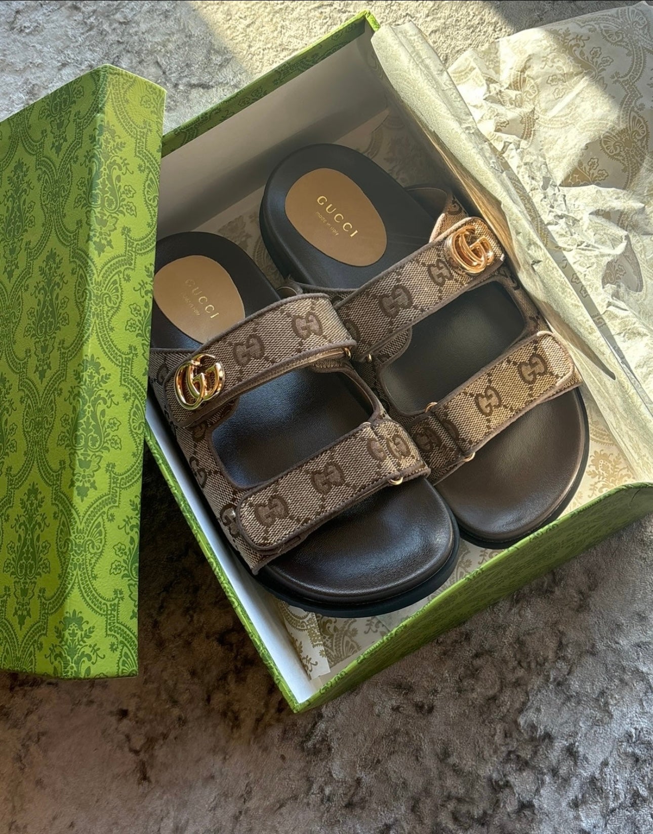 Brown sandals