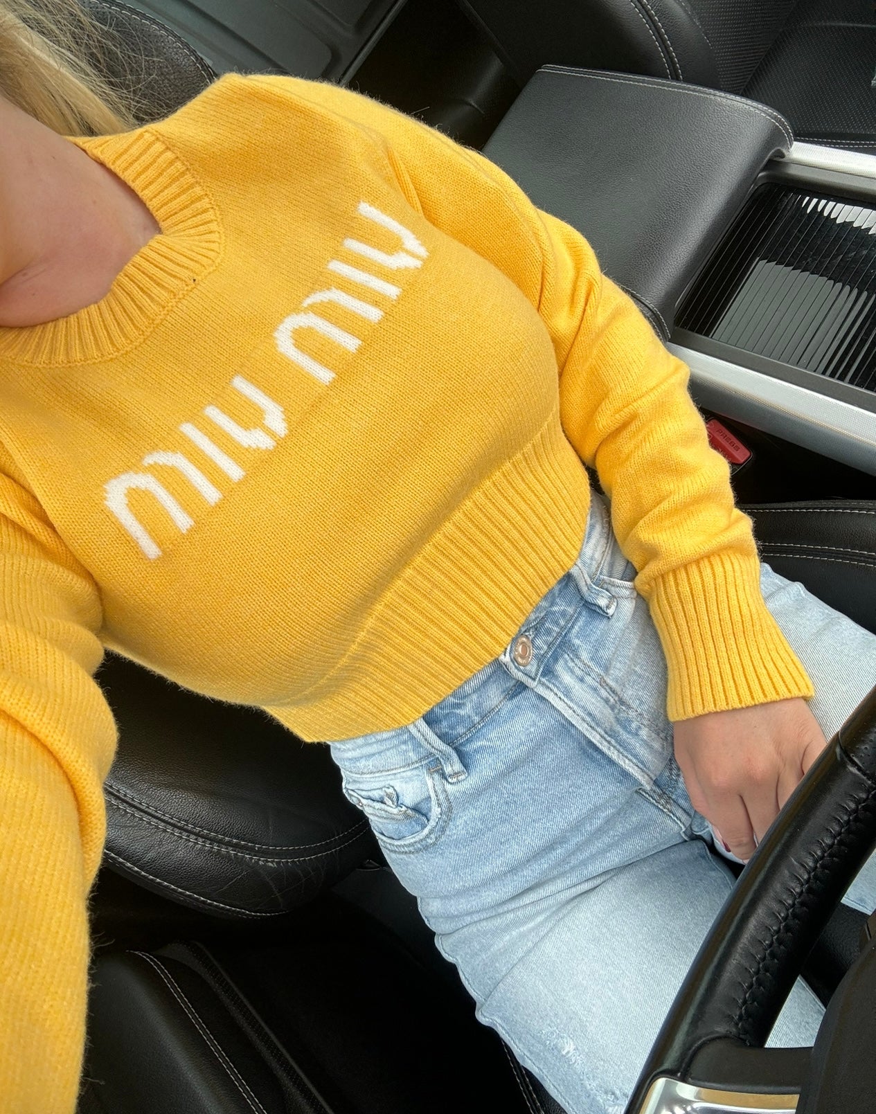 Yellow jumper