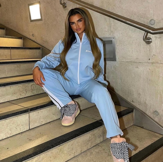 Baby blue tracksuit