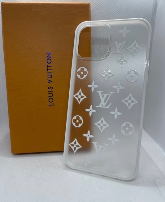 White clear phone case