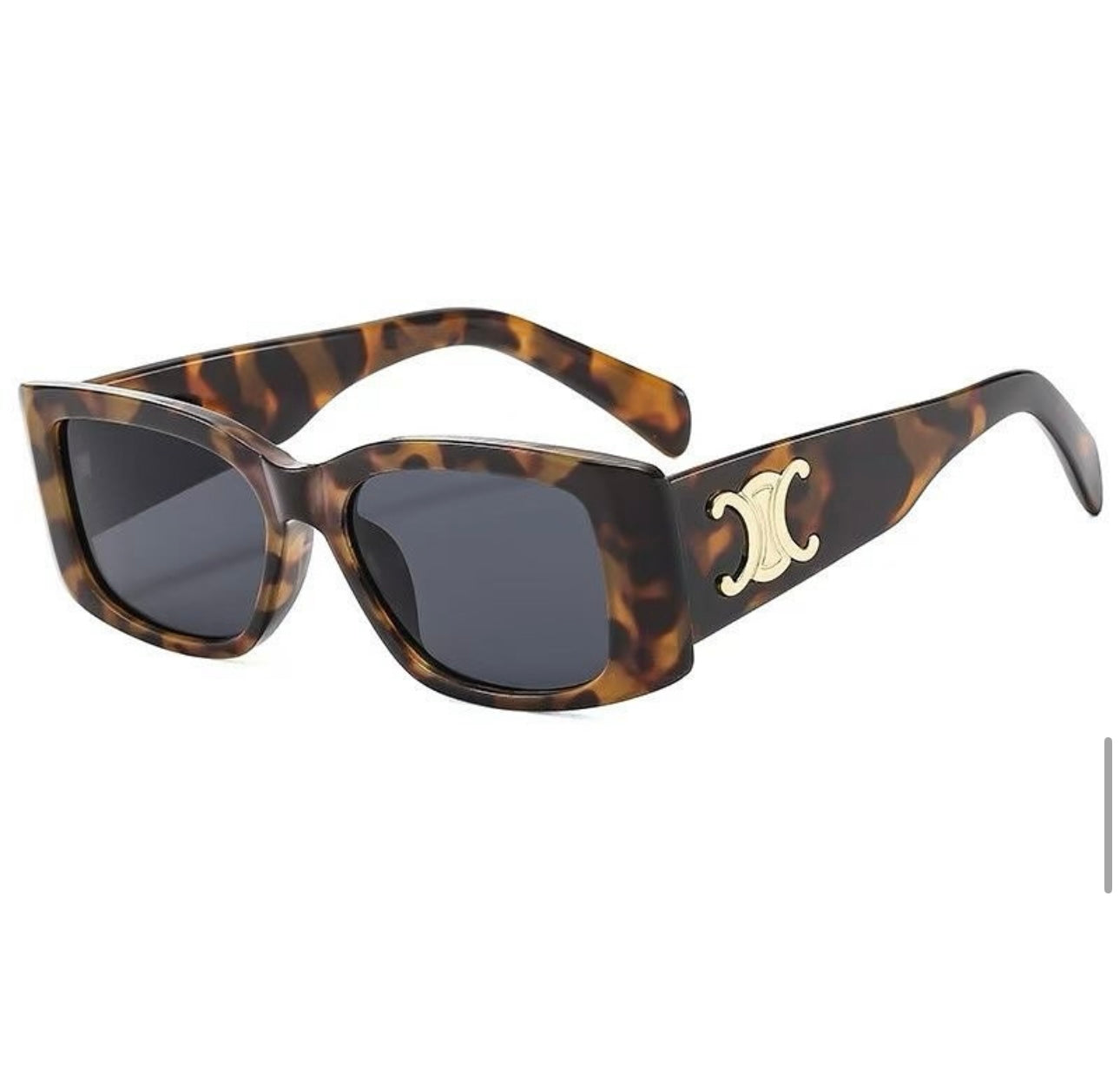 Leopard Print Sunglasses