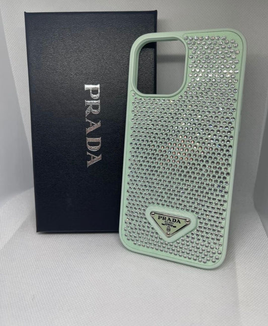 Mint green phone case